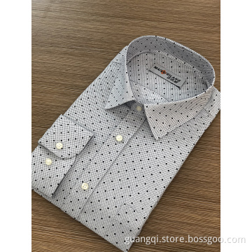 Delicate workmanship male long sleeve shirt